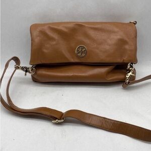 Tory Burch Tan Leather Crossbody Bag